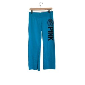 Victoria Secret’s PINK Y2K Flared Lounge Blue Sweat Pants Size: Small